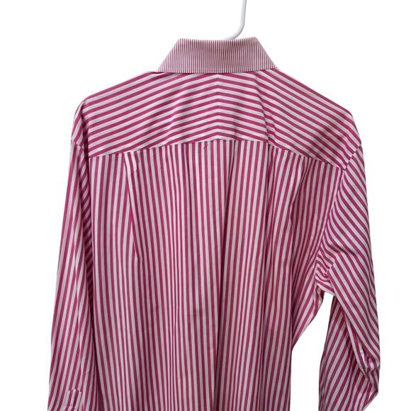 Men's J McLaughlin Long Sleeve Dress Shirt, Size Large - Picture 4 of 8